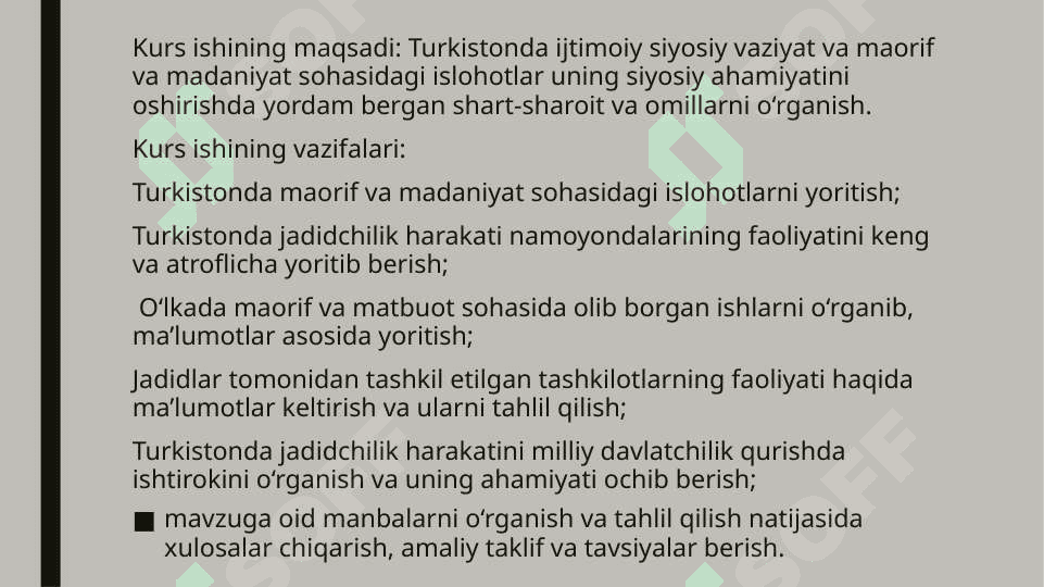 1920-YILLARDA O‘ZBEKISTONDA MAORIF VA MADANIYAT SOHASIDAGI ISLOHOTLAR 4