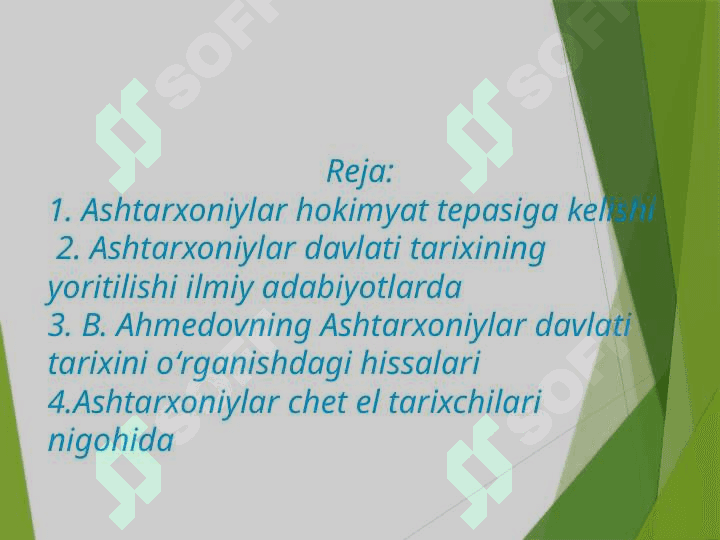 Ilmiy adabiyotlarda Ashtarxoniylar davlati tarixining yoritilishi va tarixshunoslik masalalari 2