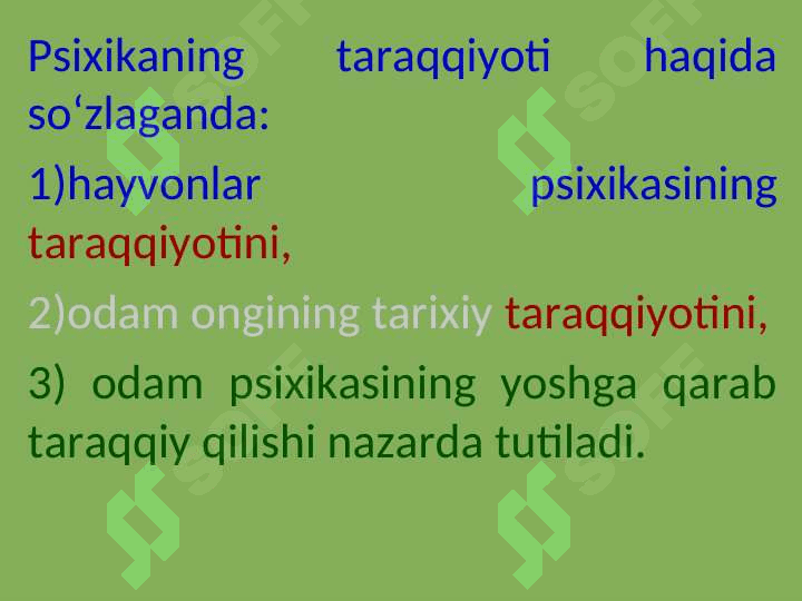 PSIXIKANING TARAQQIYOTI 3