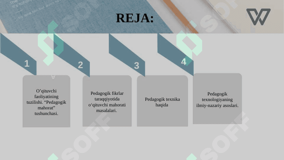 Pedagogik mahorat fanining maqsadi va vazifalari. 2