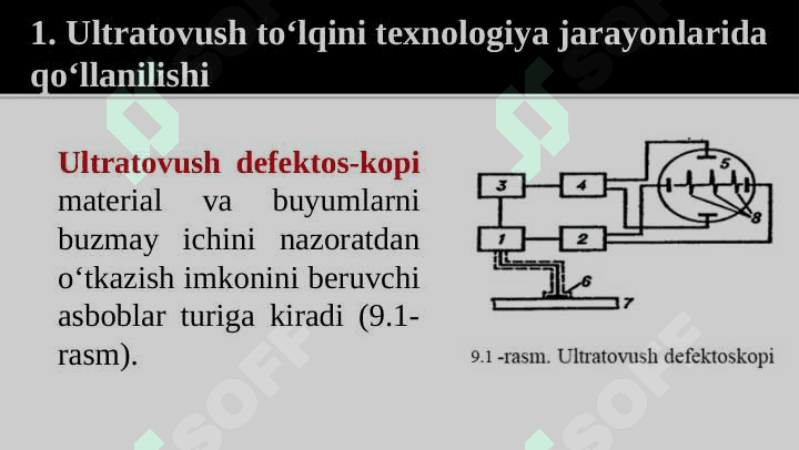 Ultratovush bilan materialga ishlov berish 6