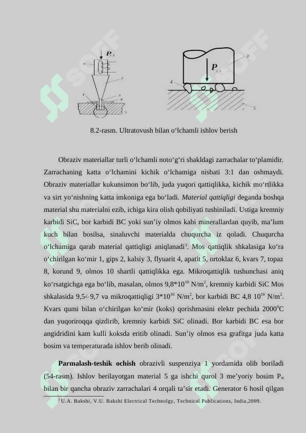 Ultratovush bilan materiallarga ishlov berish 3