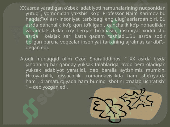 XX ASR O'ZBEK TERMONILOGIYASI 3