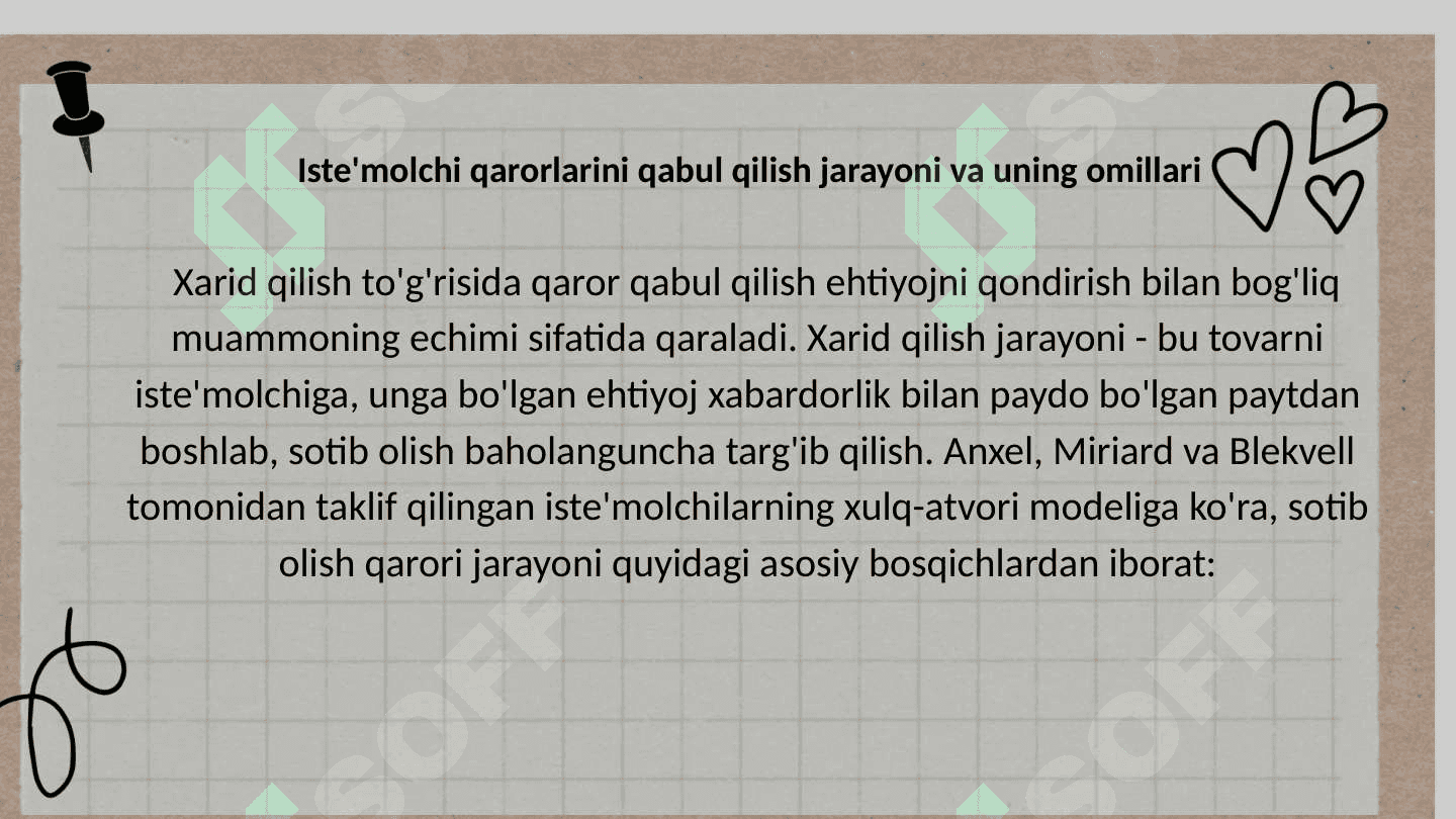 ISTE’MOLCHI XULQ ATVORIGA ATROF MUXITNING TA’SIRI 7