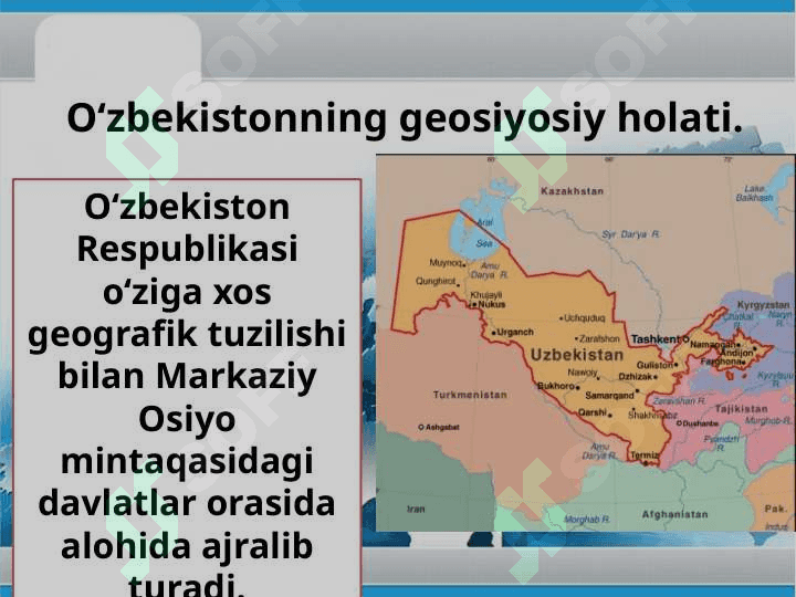 O'ZBEKISTON RESPUBLIKASINING TASHQI SIYOSATINI AMALGA OSHIRISH TIZIMINING SHAKLLANISH 2