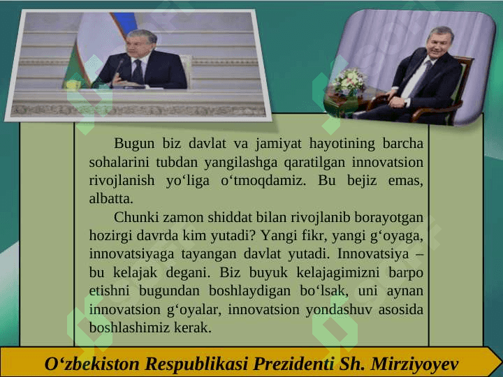 INNOVATSION FAOLIYATDA XATARNI KAMAYTIRISH, UNI MINIMALLASHTIRISH YO‘LLARI 2