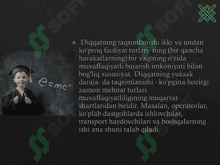 DIQQATNING RIVOJLANISHI 7
