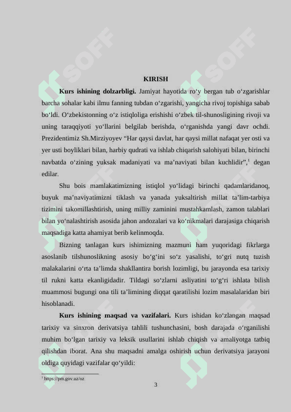 Tarixiy va sinxron derivatsiya tahlili 3