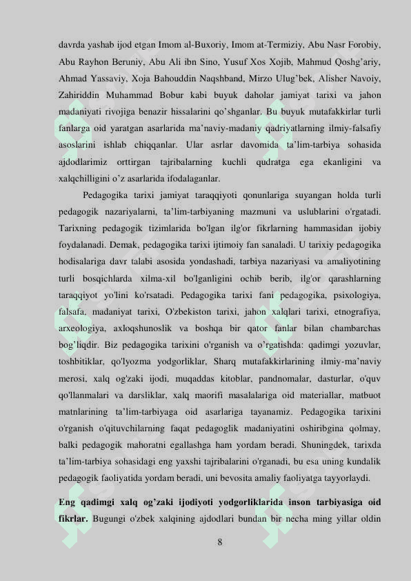 UMUMIY PEDAGOGIKA 8