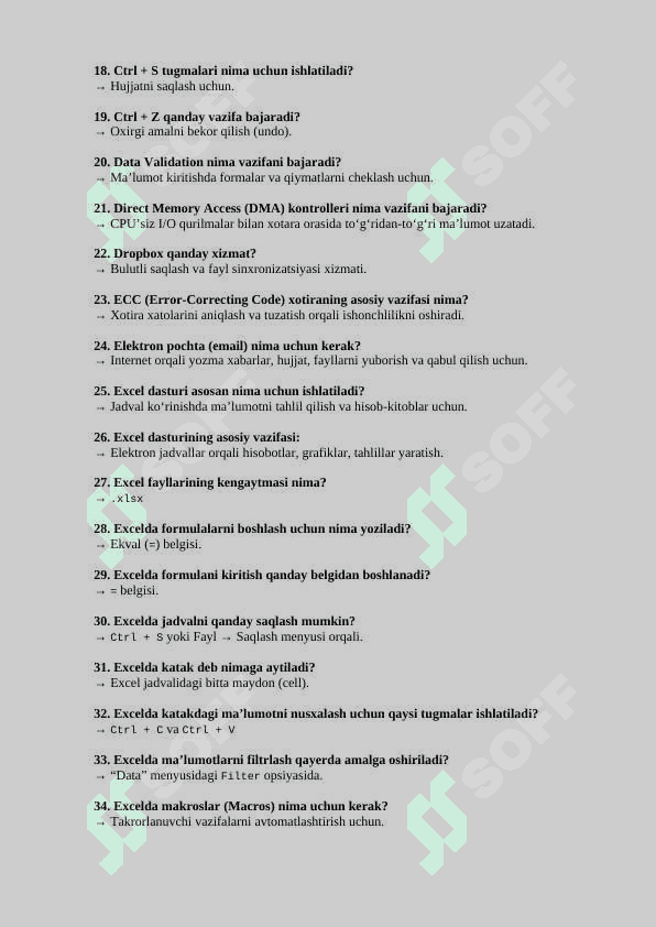 AKT TESTI JAVOBLARI 2