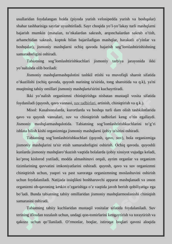 HARAKATLI O’YINLAR 5