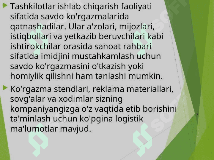 Korporativ tadbirlarning oʻziga xos jihatlari 6