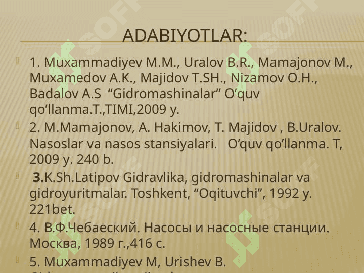 Parrakli nasoslar 2