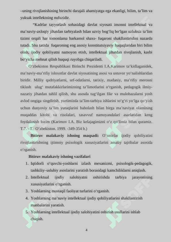 “Uzluksiz ta’limda o‘smirlar ijodiy qobiliyatini rivojlantirishning ijtimoiy psixologik xususiyatlari 4