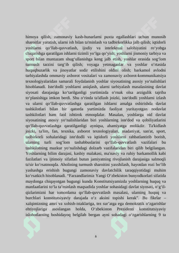 Yoshlarga oid davlat siyosati 6