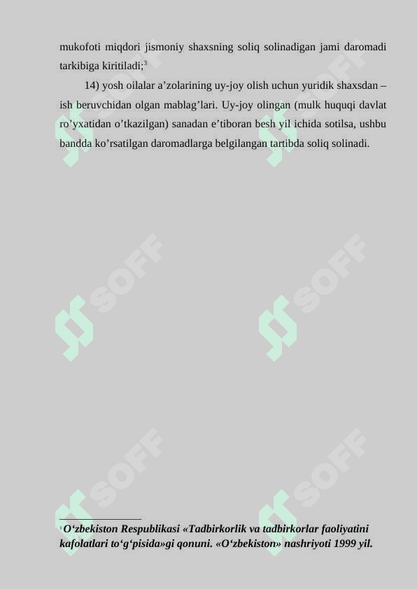 FOYDANI SOLIQA TORTISHDA  DAROMAD VA HARAJAT MODDALARI 8