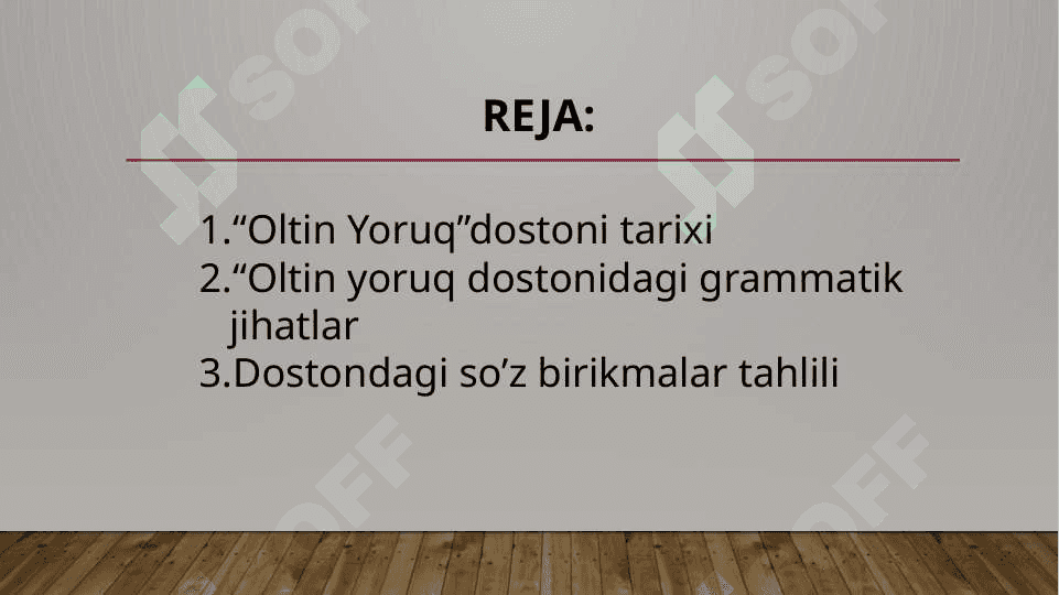 “Oltin Yoruq”dostoni so’z birikmalari tahlili 2