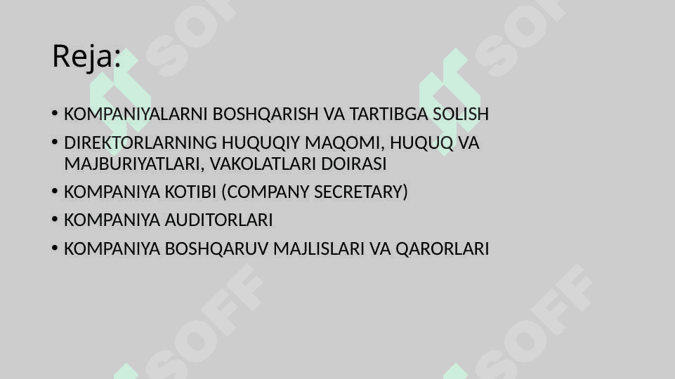 Kompaniyalar kapitali va biznesni moliyalashtirish 2