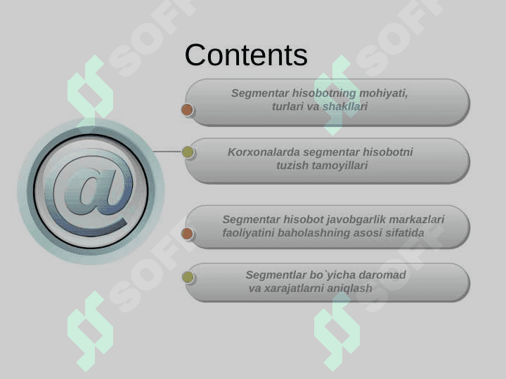 KORXONANING SEGMENTAR HISOBOTI 2