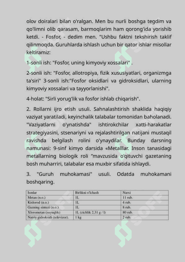 Keys metodini kelib chiqish klassifikatsiyasi 4