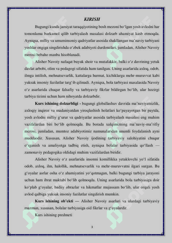 Alisher Navoiyning Asarlarida bola tarbiyasi 3