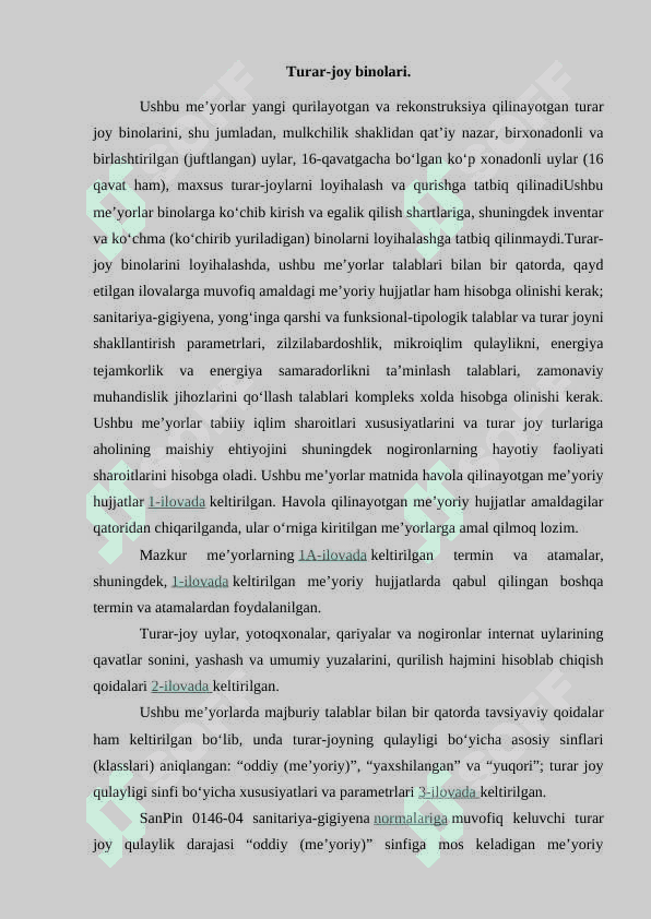 Turar-joy binolarini konstruktiv elementlarining xizmat muddati 3
