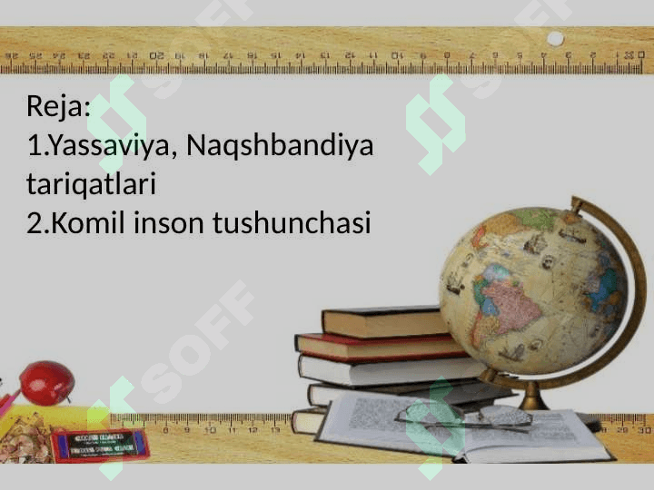 Mavzu: Markaziy Osiyodagi tariqatlar.Tasavvufda komil inson tushunchasi 2