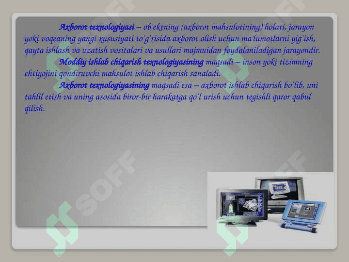 Avtomatlashtirilgan axborot tеxnologiyalari 3