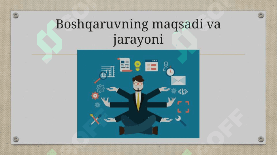 Odamlarni boshqarish 4