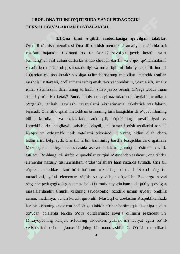 ONA TILI TA'LIMI JARAYONIDA RIVOJLANGAN XORIJIY DAVLATLAR TAJRIBASIDAN FOYDALANISH METODIKASI 5