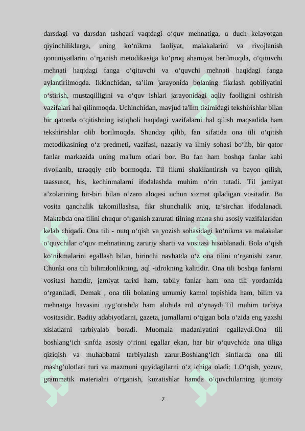 ONA TILI TA'LIMI JARAYONIDA RIVOJLANGAN XORIJIY DAVLATLAR TAJRIBASIDAN FOYDALANISH METODIKASI 8