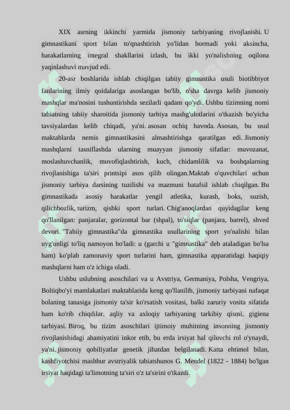 Xorijiy davlatlarda bolalarga jismoniy tarbiya berish tizimining rivojlanishi 7