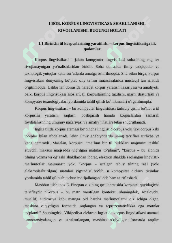 “Oʻzbek-ingliz parallel korpusini yaratishning lingvistik asoslari” mavzusida 7