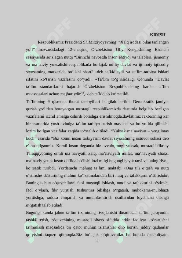 OT SO‘Z TURKUMINI O‘RGANISHDA QO‘LLANILADIGAN KO‘RGAZMALARNING AHAMIYATI 2