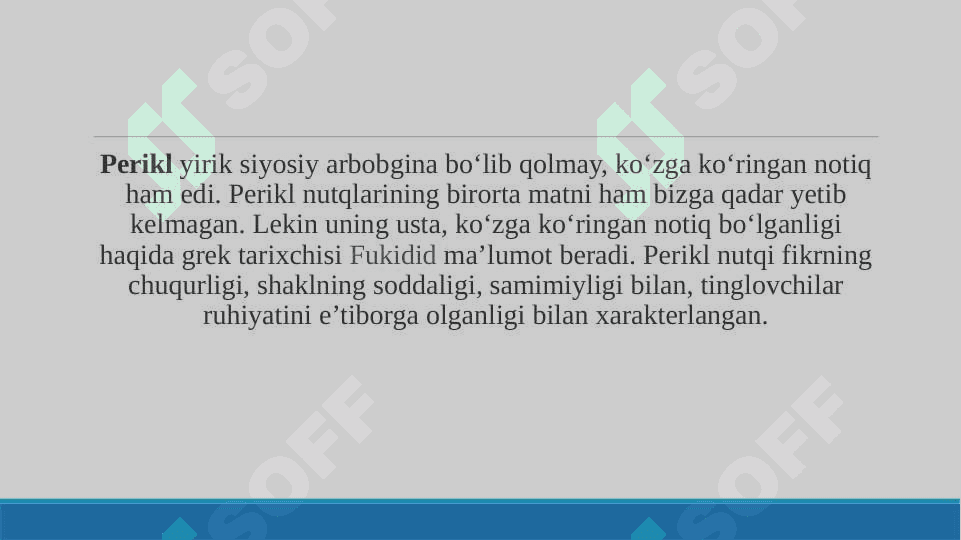 NUTQ MADANIYATI VA NOTIQLIK SAN’ATI TARIXI 8