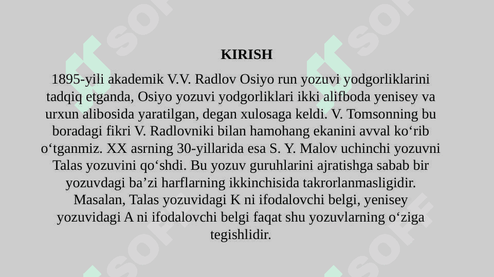 Osiyo guruh alifbosi 3