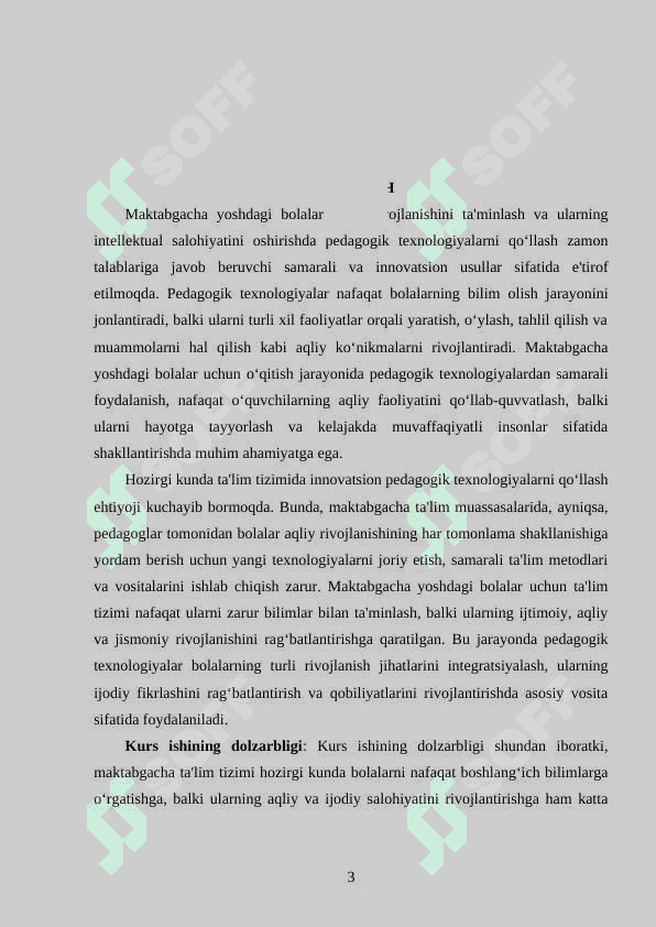 Maktabgacha yoshdagi bolalarni aqliy tarbiyalashda innovatsion pedagogik texnologiyalardan foydalanish 2