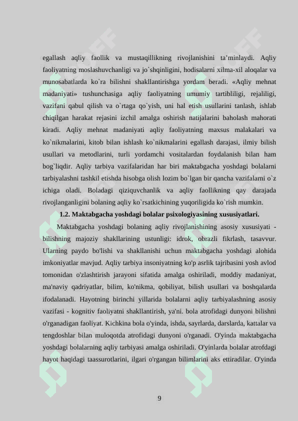 Maktabgacha yoshdagi bolalarni aqliy tarbiyalashda innovatsion pedagogik texnologiyalardan foydalanish 8