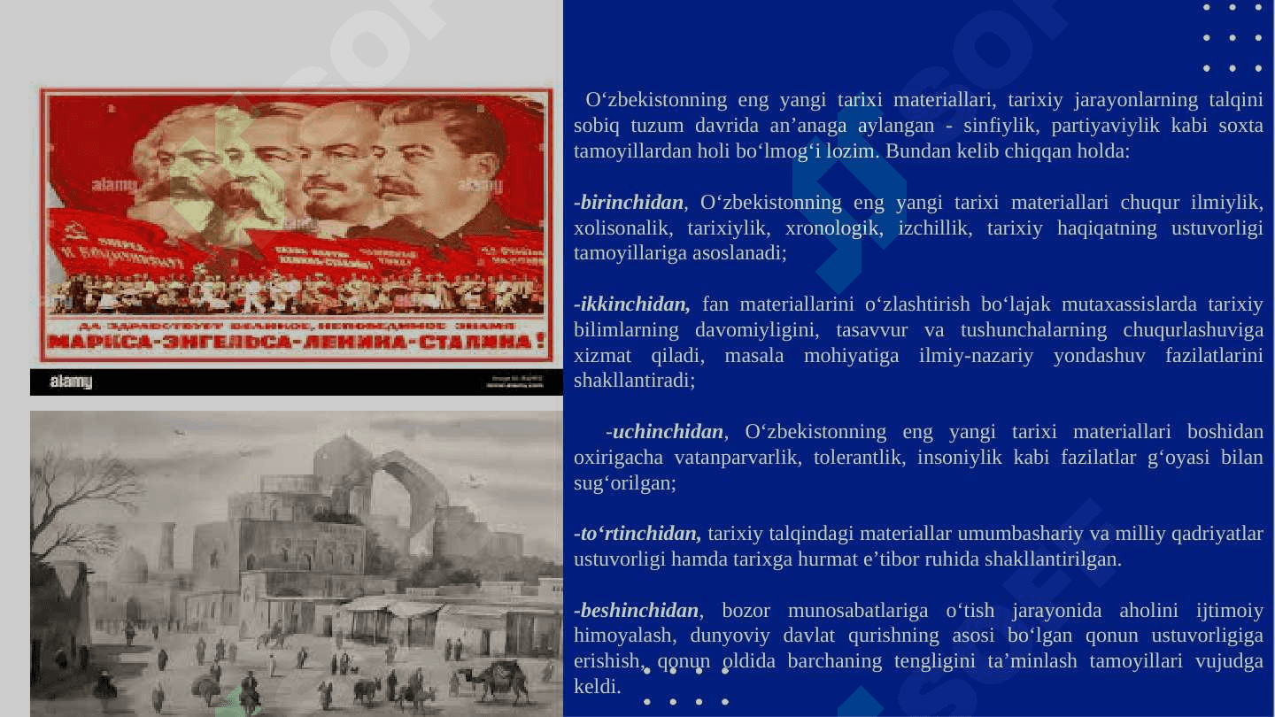 KIRISH. “O‘ZBEKISTONNING ENG YANGI TARIXI” O‘QUV FANINING PREDMETI, MAQSADI VA VAZIFALARI, NAZARIY-METODOLOGIK TAMOYILLARI 4
