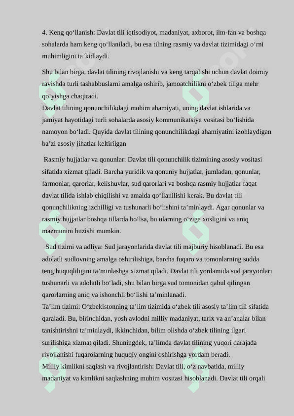 Umumiy o’rta ta’lim hamda akademik litseylarda davlat tilida ish yuritishga oid hujjatlar bilan ishlash usullari 7