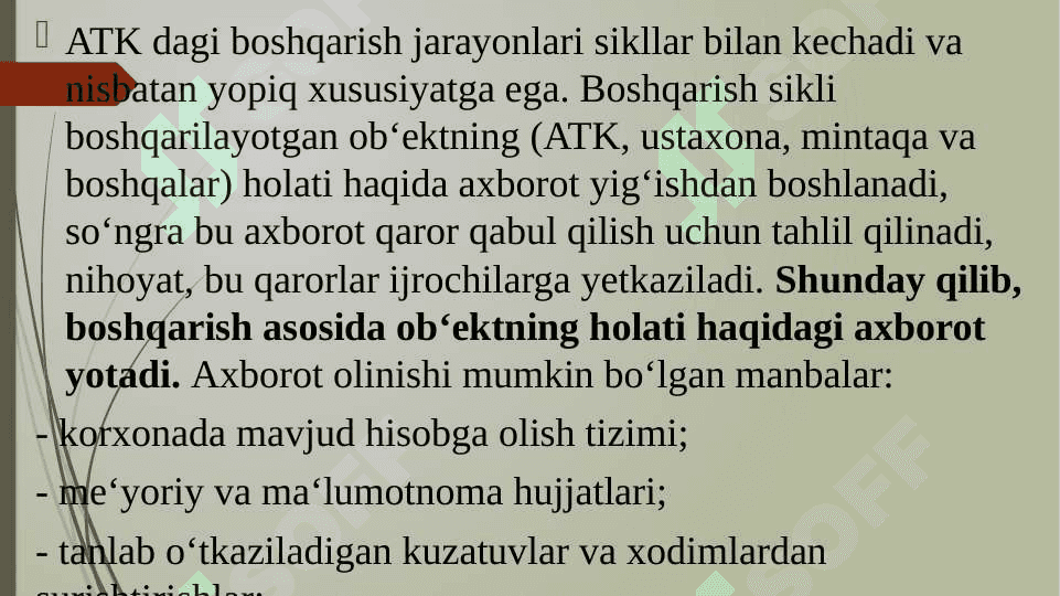 Texnik tizimlarni axborot bilan ta’minlash va ularni boshqarishda qo‘llaniladigan xujjatlar va xujjatlarni yuritish 3