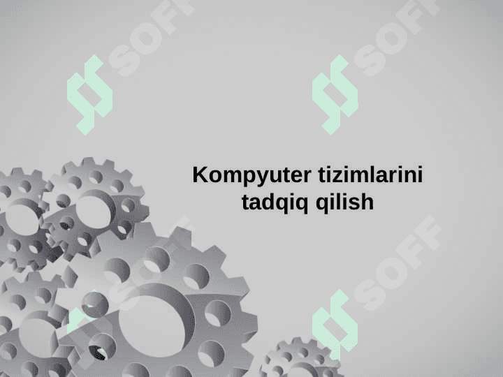 Kompiyuter tarmoqlarini tadqiq qilish 2