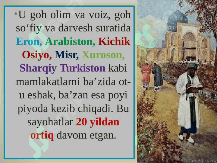 Sadiiy Sheroziy Guliston asari haqida 4