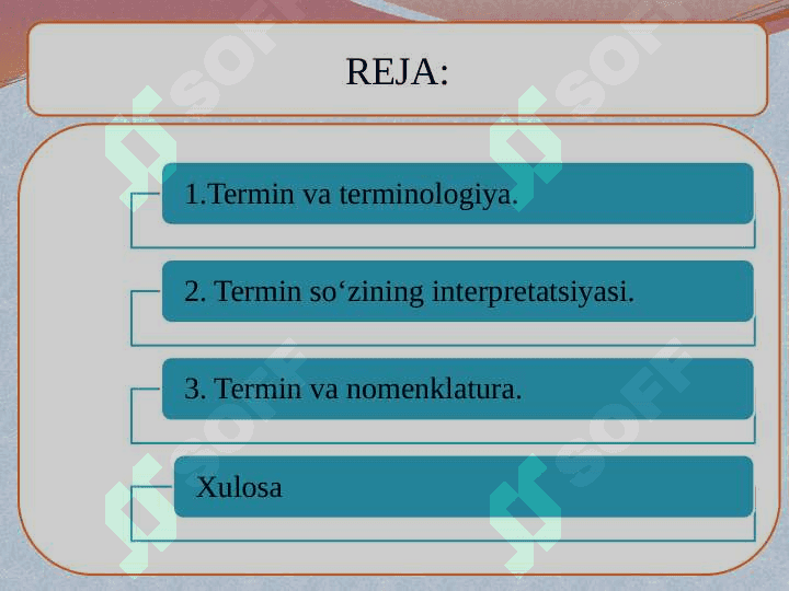 TERMIN VA TERMINOLOGIYA 2