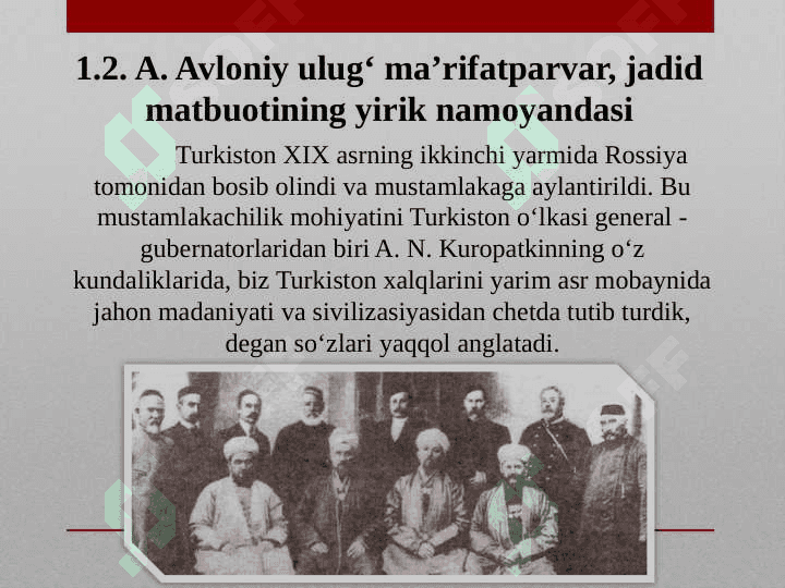 AVLONIYNING MUHARRIRLIK VA PUBLITSISTIK FAOLIYATI 6