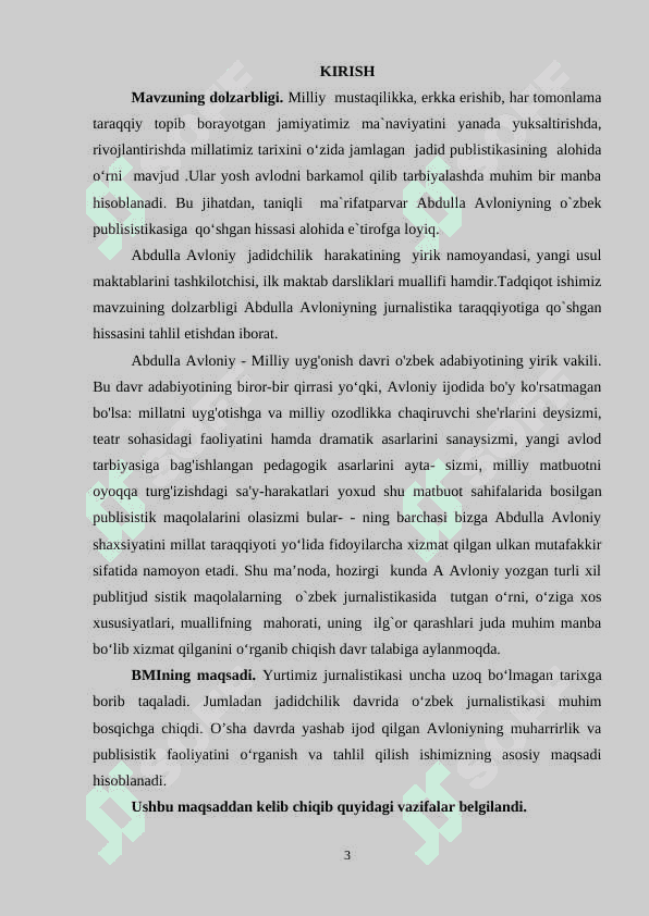 ABDULLA АVLONIYNING MUHАRRIRLIK VА PUBLITSISTIK FАOLIYАTI 3