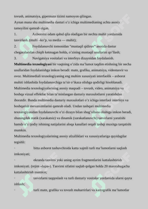MEDIA SOHASIDA KOMPYUTER GRAFIKASIDAN FOYDALANISH 3