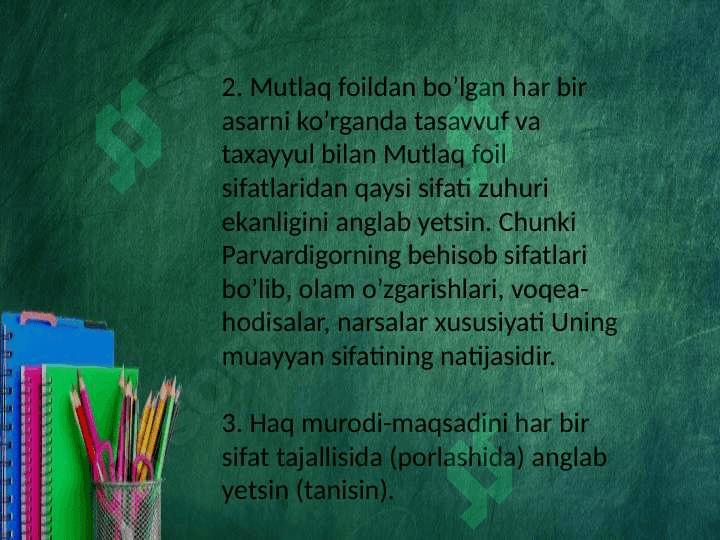 Mavzu Ma'rifat va haqiqat.Tasavvuf silsilalari 8