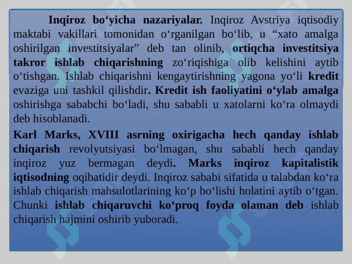HOZIRGI ZAMON IQTISODIY TA’LIMOTLAR EVOLYUTSIYASI 5