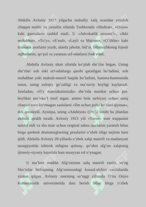 Abdulla Avloniy hayoti va ijodi 3